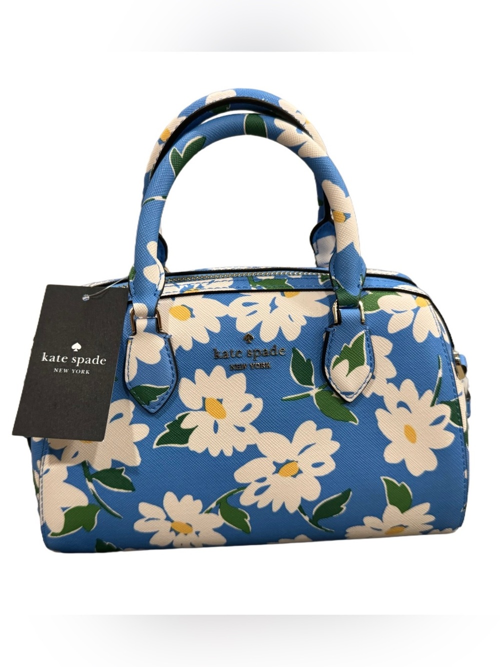 Kate Spade Madison Tide Pool Charming Daisy Small Duffle Bag
